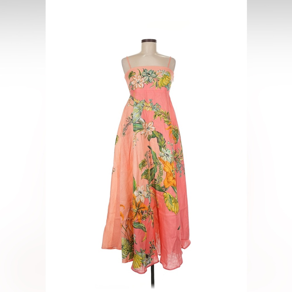 Alemais Tropical Pink Maxi Dress